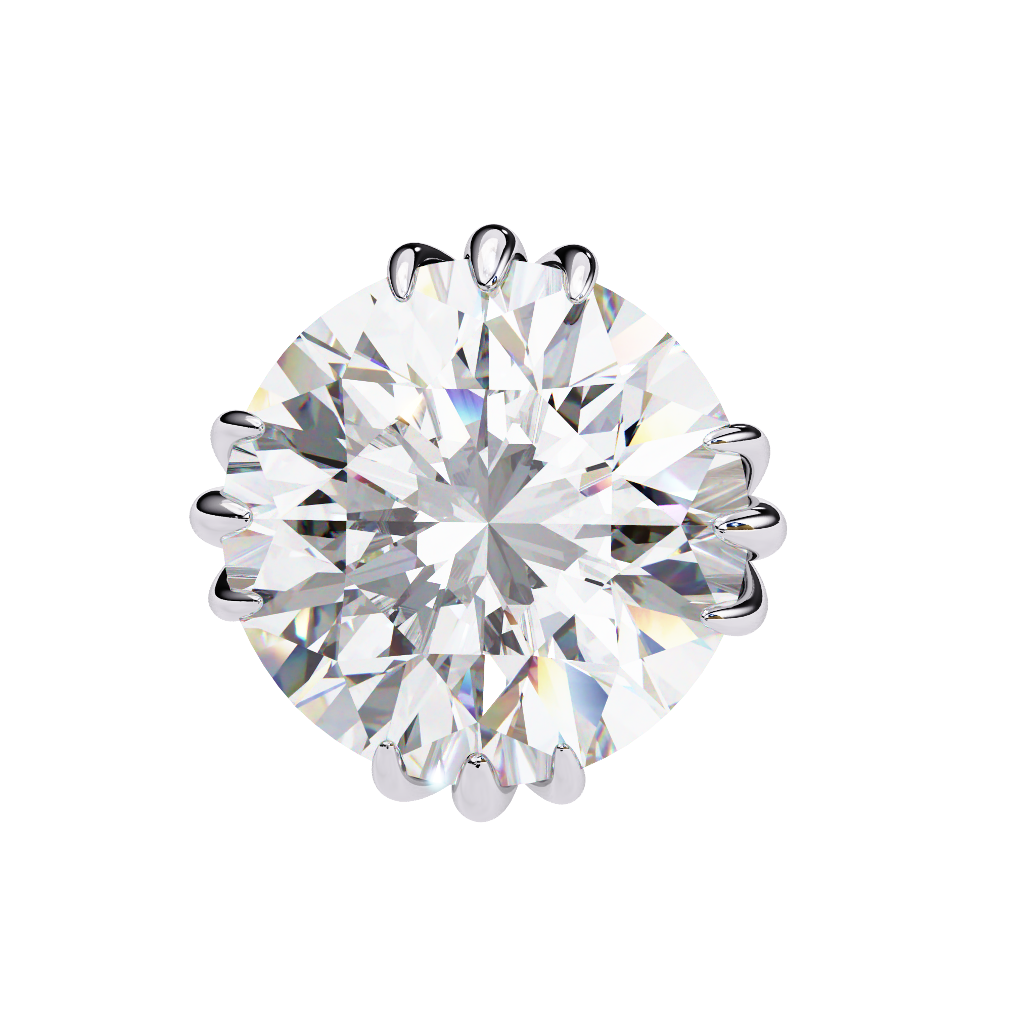 2.8ct Natural Diamond Studs | Solitairekart
